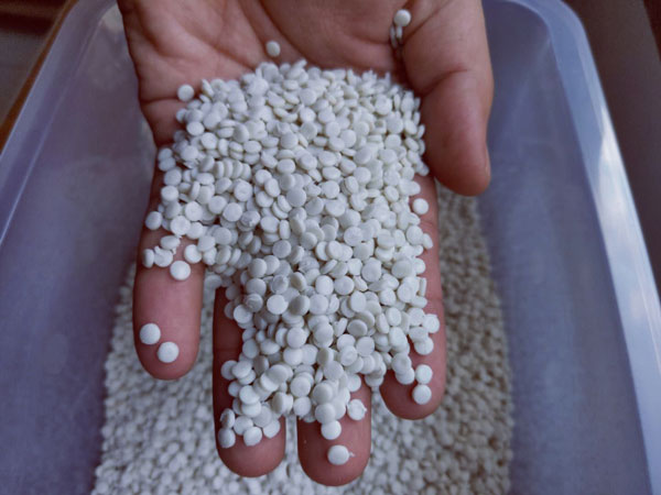 台州白色高密度聚乙烯HDPE再生颗粒