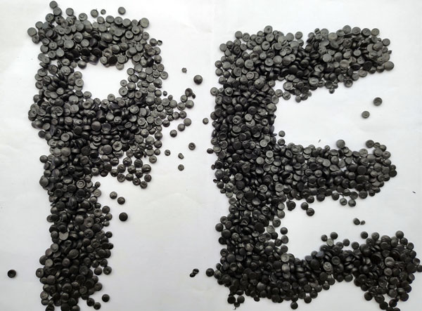 台州黑色hdpe拉管再生颗粒