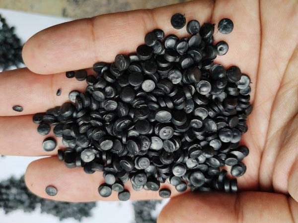 台州再生塑料HDPE低压管道颗粒