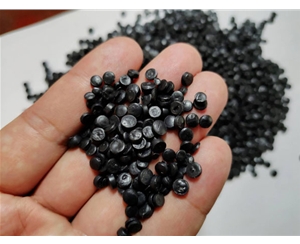 台州黑色HDPE再生管道颗粒料